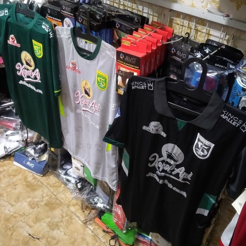 Jersey Persebaya Home Away 3rd Alternate 2022 2023 BRI Liga 1 Indonesia