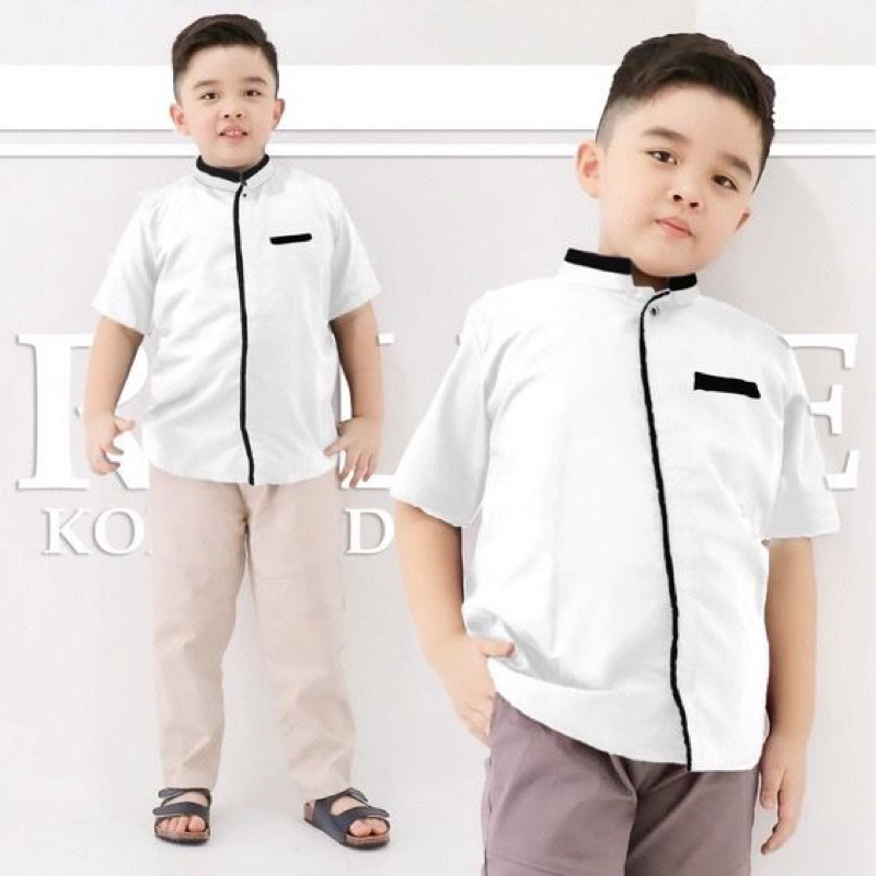 Atasan Baju Kids Anak Pria | Kemeja Koko Pria Terbaru