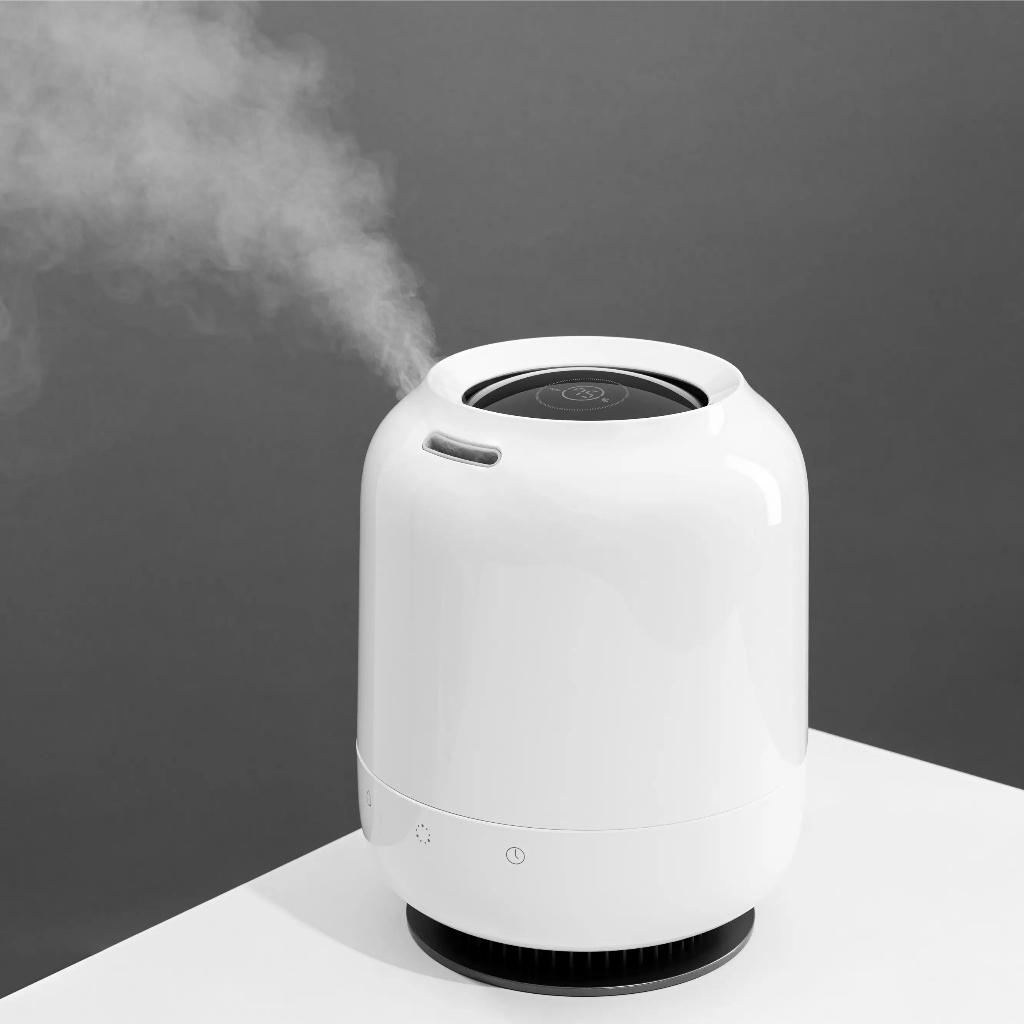 Pelembap Udara Air Humidifier Aromatherapy Essential Oil 1L - 356 - White