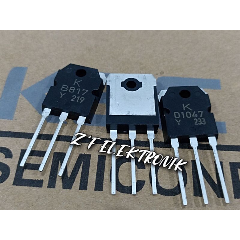 TRANSISTOR B817 D1047 ORIGINAL KEC