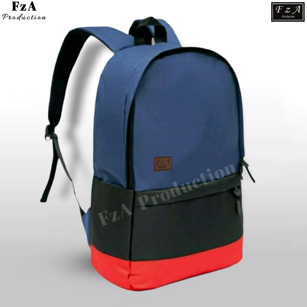 FzA Official - Tas Ransel Distro Original Casual pria Wanita / Tas Ransel Laptop / Backpack Sekolah Kuliah Distro Original Tas Punggung Laptop - NRSL