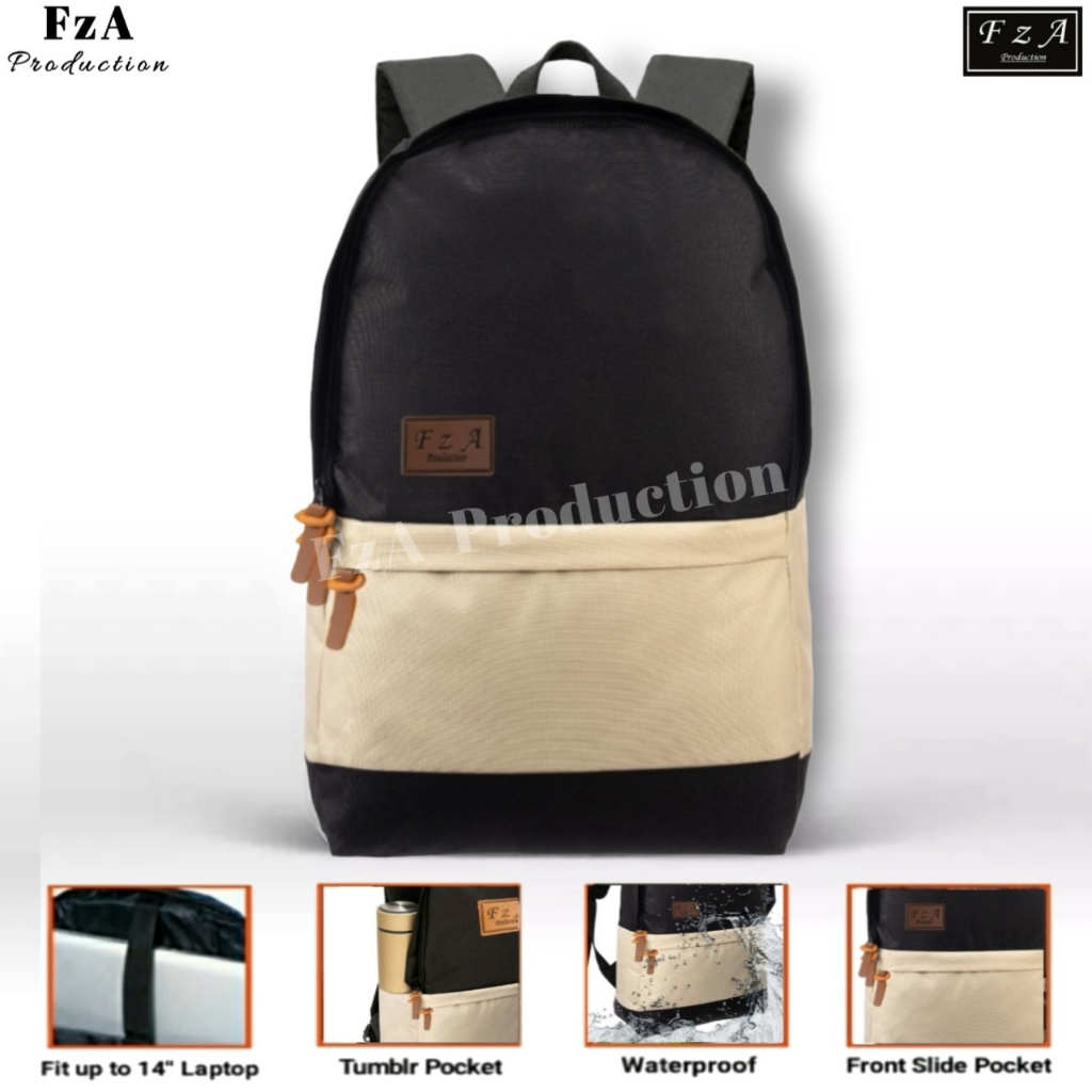 FzA Official - Tas Ransel Punggung Distro Casual Pria Wanita / Tas Ransel Laptop Backpack Original - CHCSL