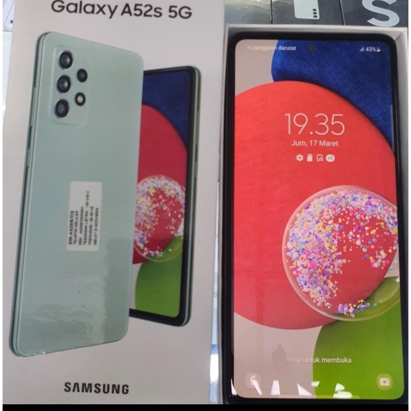 Samsung A52S Ram 8/256 GB (Second/Bekas) Full Set