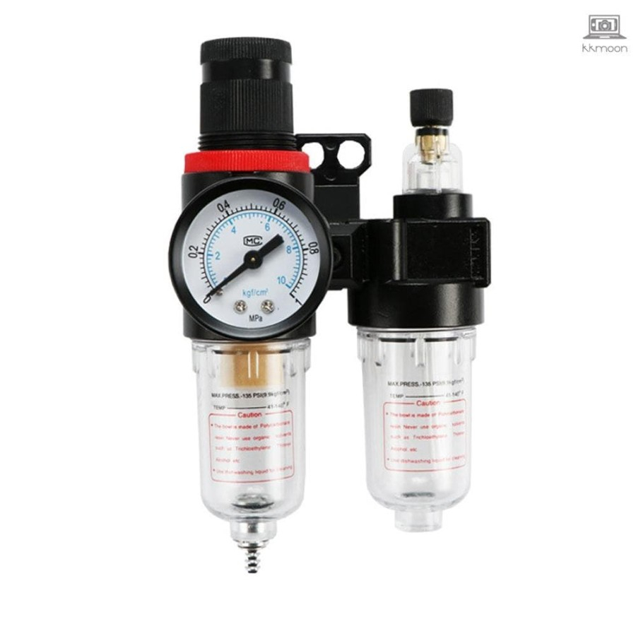Mini Air Filter Control Regulator Double MOLLAR 1/4" Filter Compressor Dobel