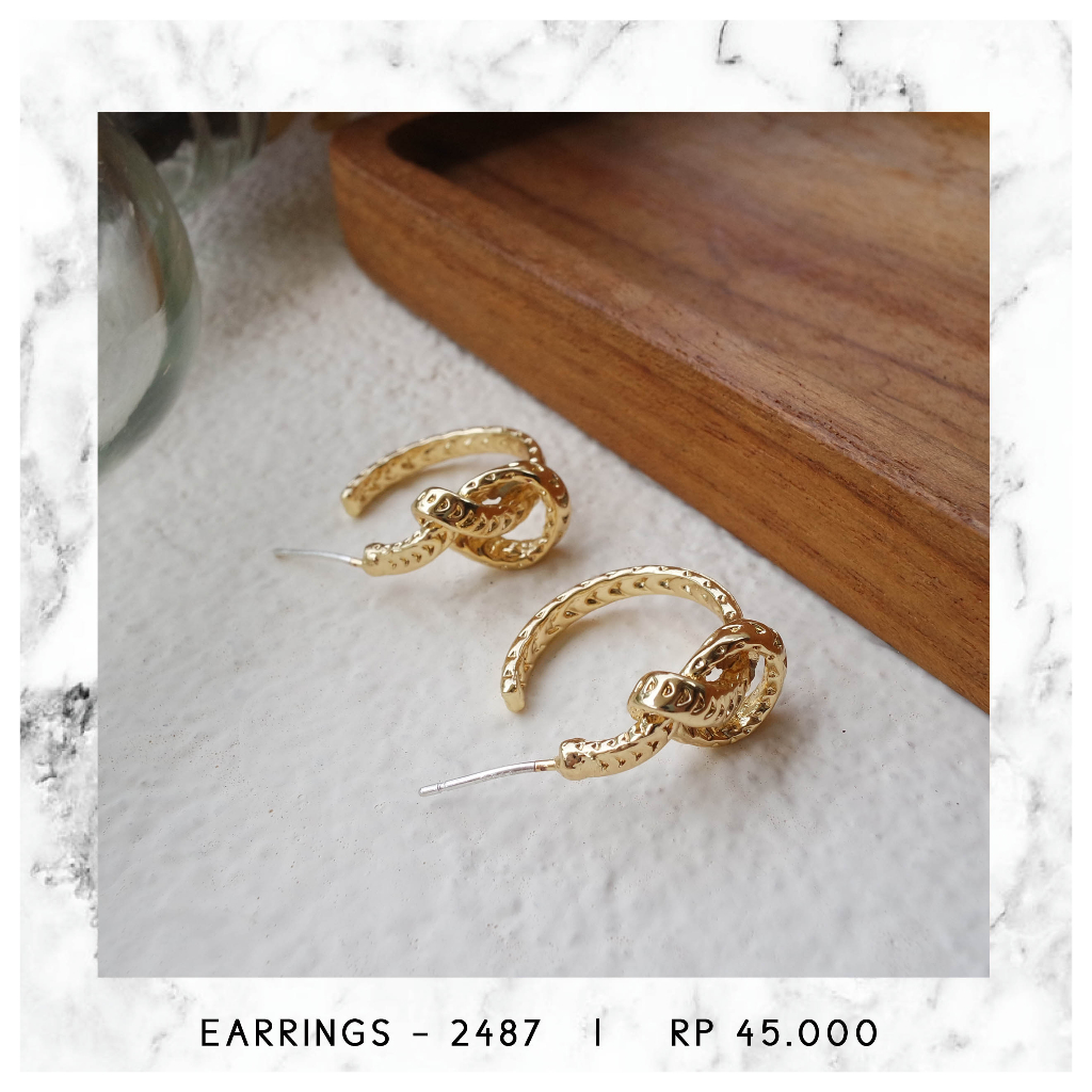 ANTING HOOPS KNOT - 2487