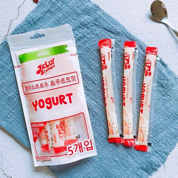BUY 1 FREE 1 Yogurt yoghurt Jelly Straw KOREA isi 5