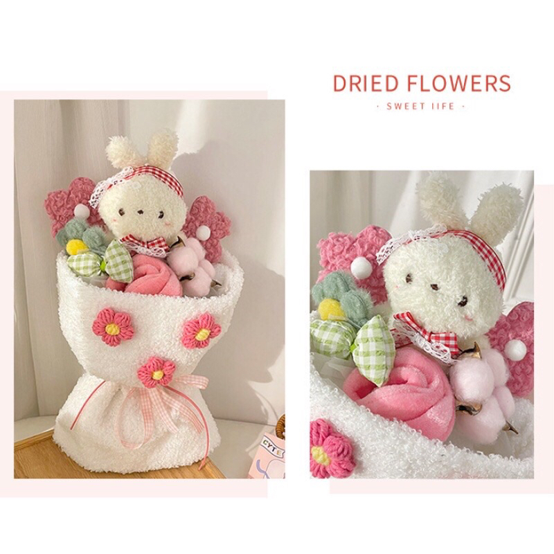 Bucket Boneka Ready Stock Siap Kirim Free Box Free Paper Bag | Bucket Bunga Boneka | Bucket Bunga Berisi Boneka Kecil dan Boneka Bunga | Gift Boneka Untuk Pacar | Bunga Anti Layu | Gift Kado Bunga | Kado Valentine | Gift Wisuda | Gift Ulang Tahun