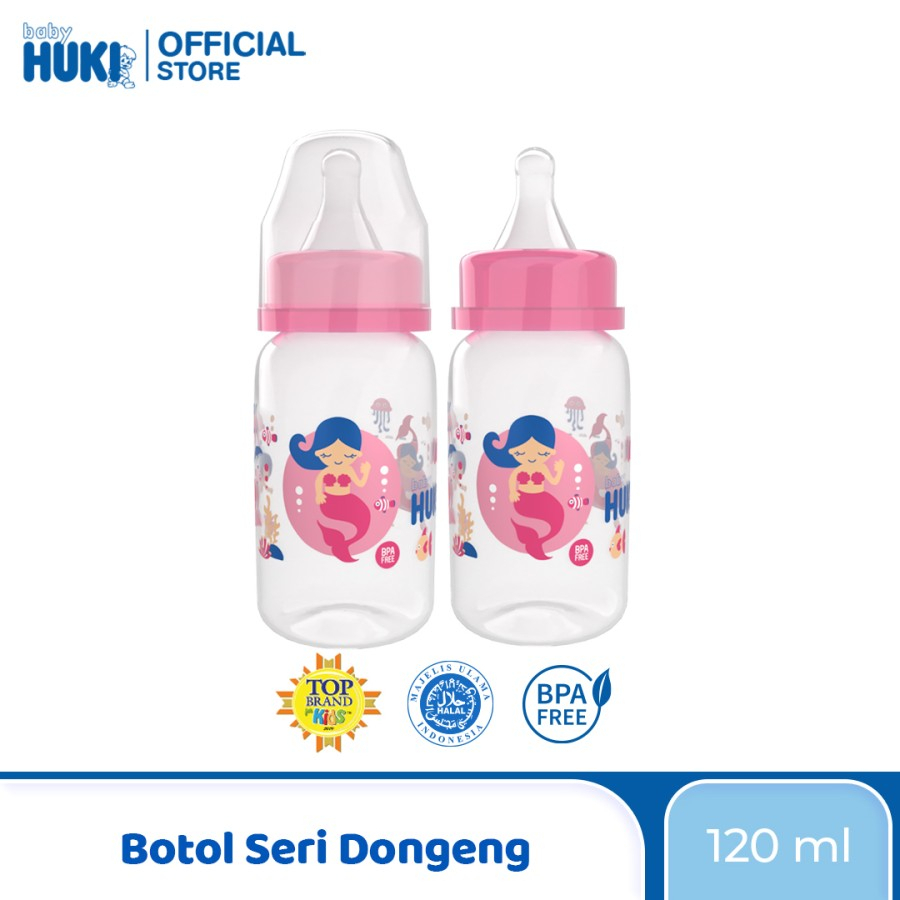 Baby Huki Botol  PP SP LSR 120 ml