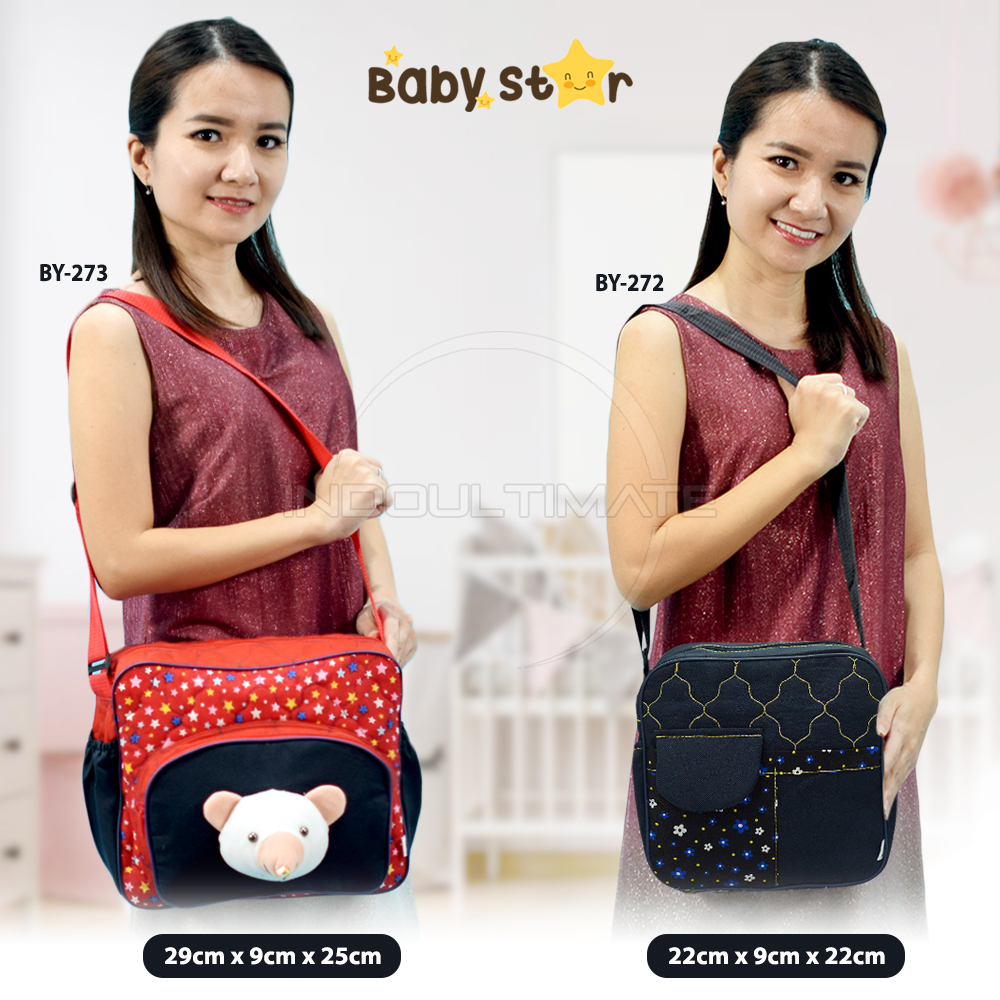 BABY STAR Tas Bayi Tas Popok Bayi BY-272 Tas Perlengkapan Bayi Tas Diaper Bayi BY-275 BY-273