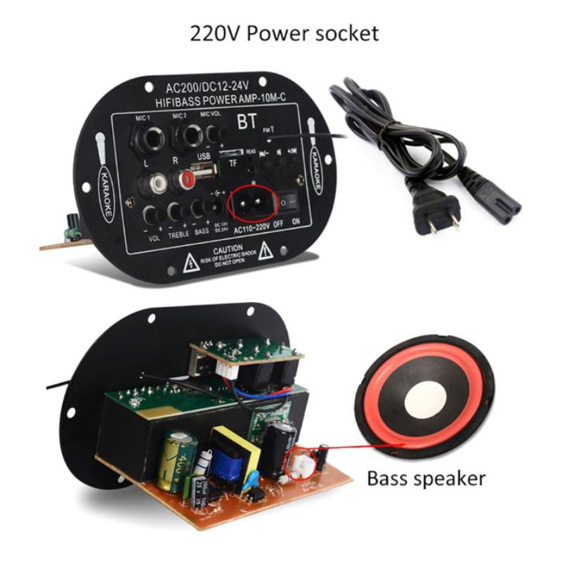 amplifier board Bluetooth D30K karaoke 35ww diy