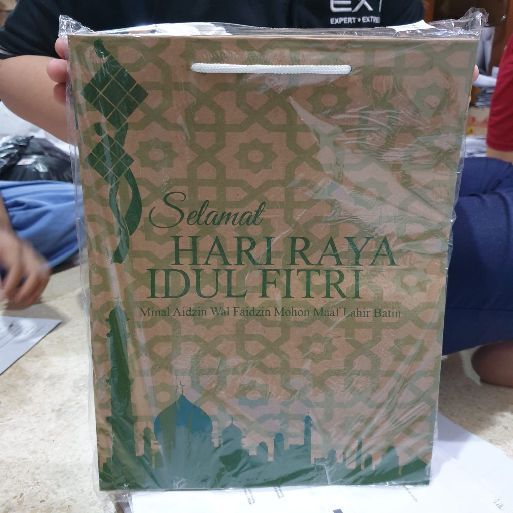

Murah!! (1Biji) Paperbag Parcel Idul Fitri, Tas kertas Lebaran Idul Fitri, Tas Lebaran Idul Fitri