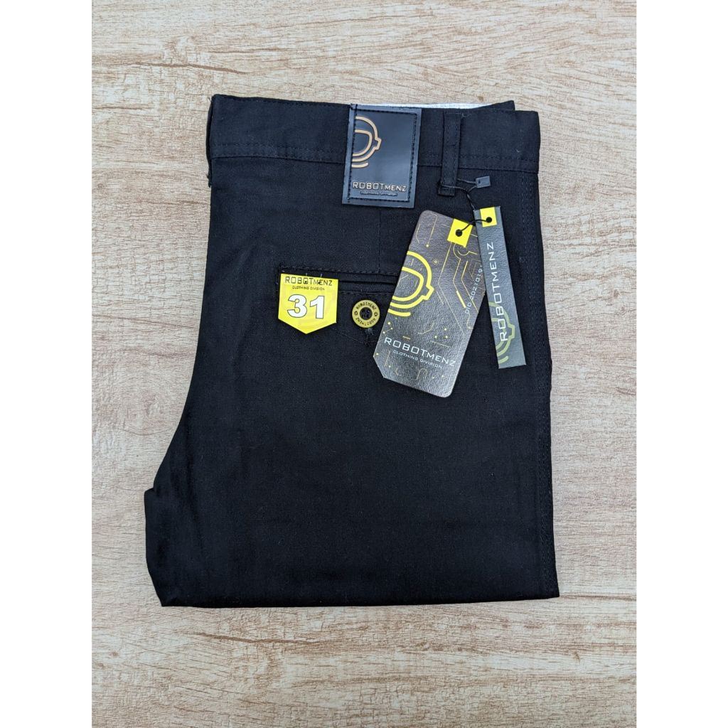 Celana Chino Panjang Pria Slimfit Katun Strecth Melar Cocok Buat Kerja Harian Size M-XL GMK