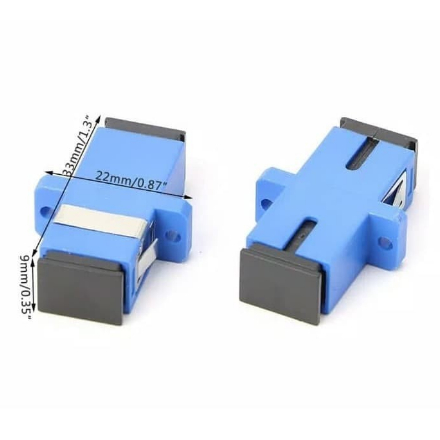 ITSTORE Barrel Fiber Optic / Adapter Fiber Optic SC-UPC Sambungan Fast Connector Fiber Optic FO