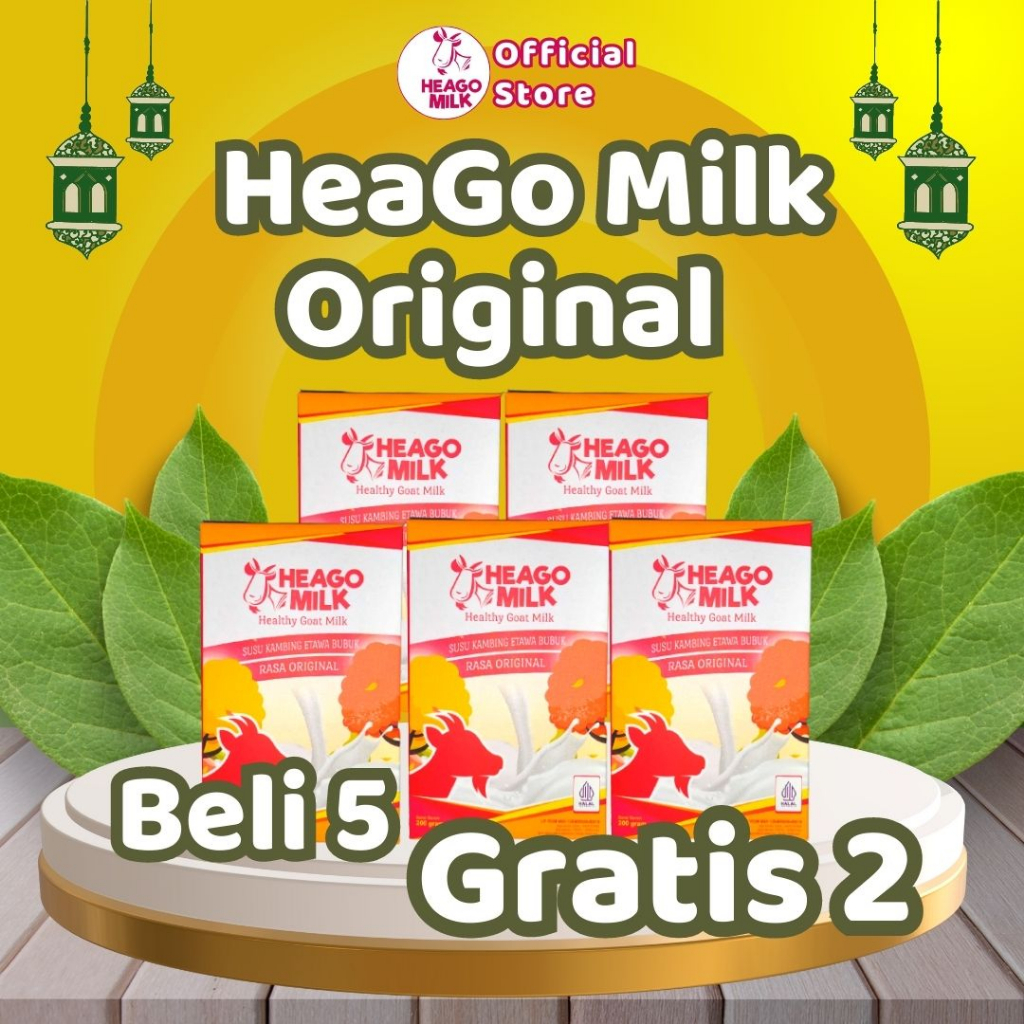 

Susu Kambing Etawa Bubuk Promo 5 Box gratis 2