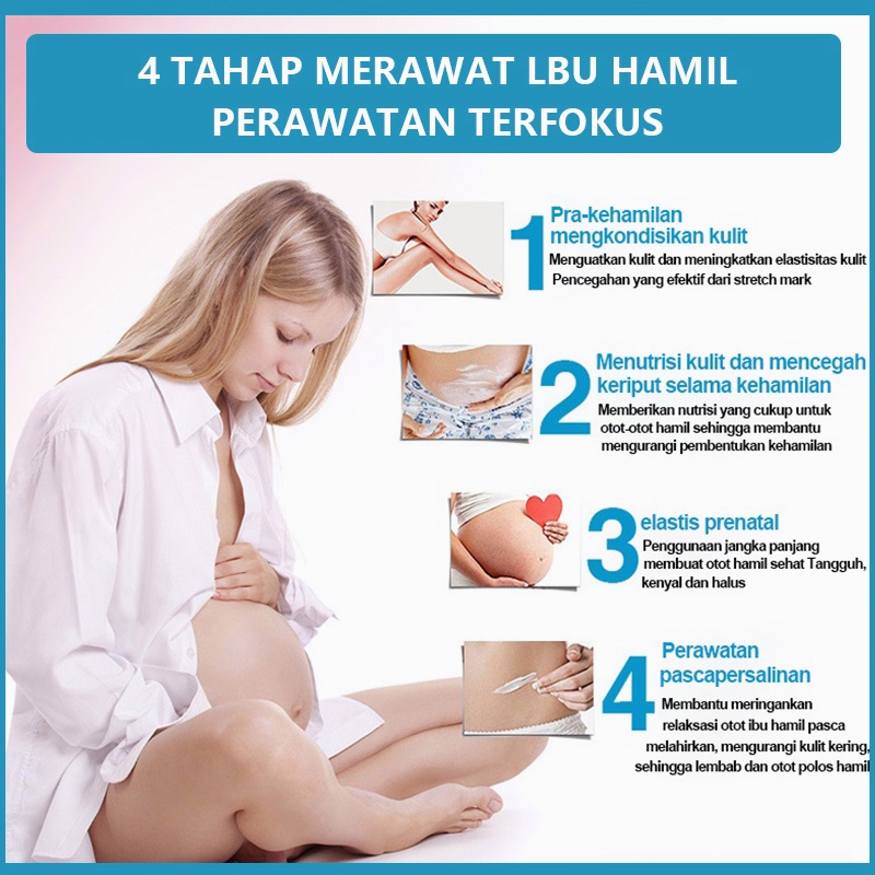 Stretch mark cream Krim stretch mark Secara efektif menghilangkan stretch mark Tujuh hari untuk menghilangkan stretch mark dengan cepat Pilihan banyak ibu