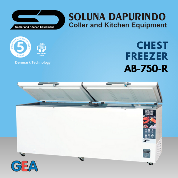 GEA Chest Freezer AB-750-R / AB750R Freezer / AB 750R