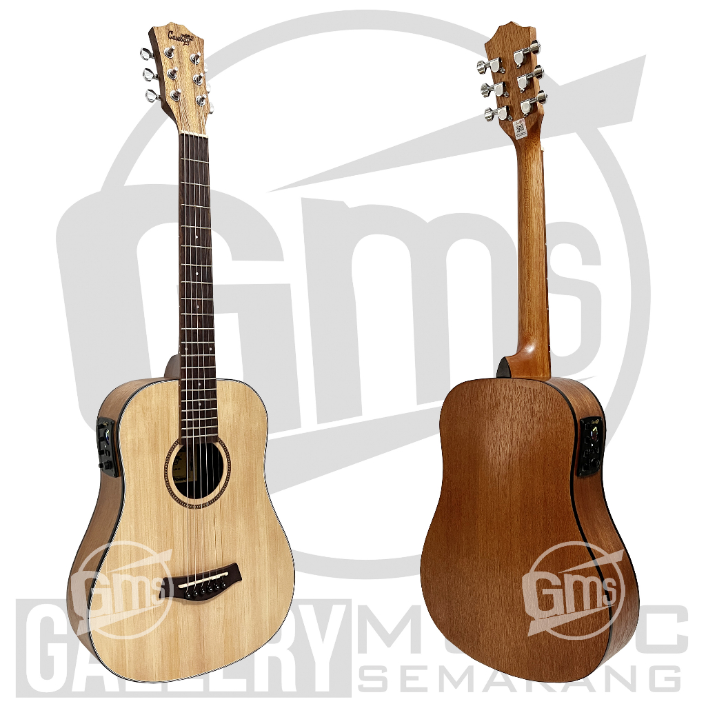 ORIGINAL!!! Gitar Akustik Elektrik ¾ Import Merk Cowboy GW-120 NA GW 120 NS 3/4 3per4 Cowboy AW-33