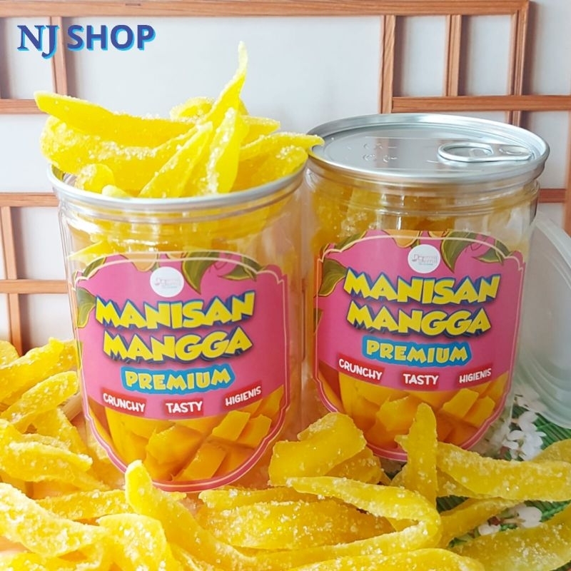 

[Snack Original]-Can Manisan Mangga Krispi Kualitas Premium