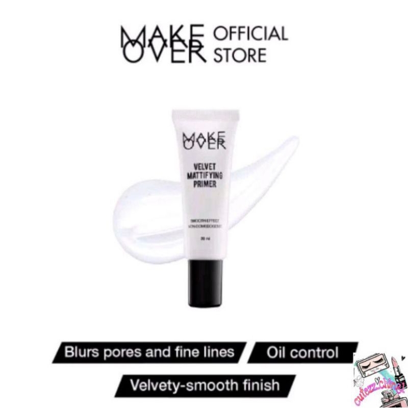 ☃️Cutezz_Ching1☃️Make Over Velvet Mattifying Primer 20ml