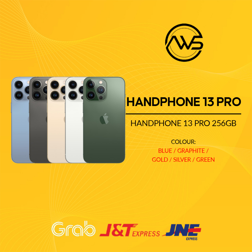 iPhne 13 Pro 128GB/ 256GB/ 512GB/ 1TB Garansi iBox