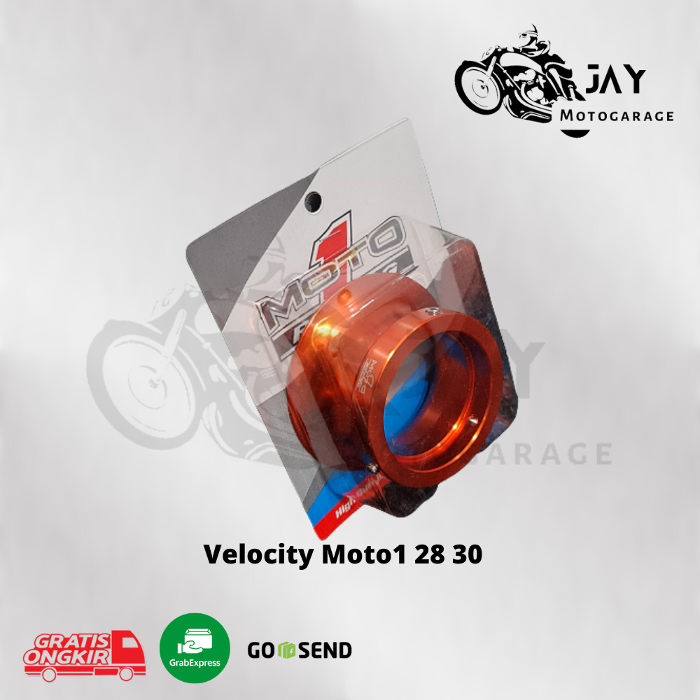 TERMURAH Air Funnel Intake Velocity Karburator MOTO1 PE / PWL / PWK 28