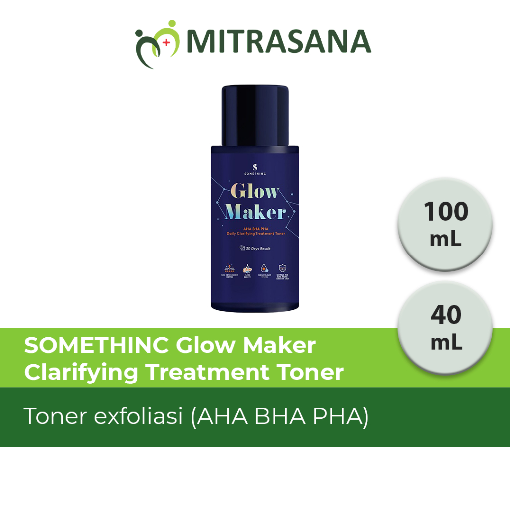 SOMETHINC GLOW MAKER AHA BHA PHA CLARIFYING TREATMENT TONER - 40 Ml