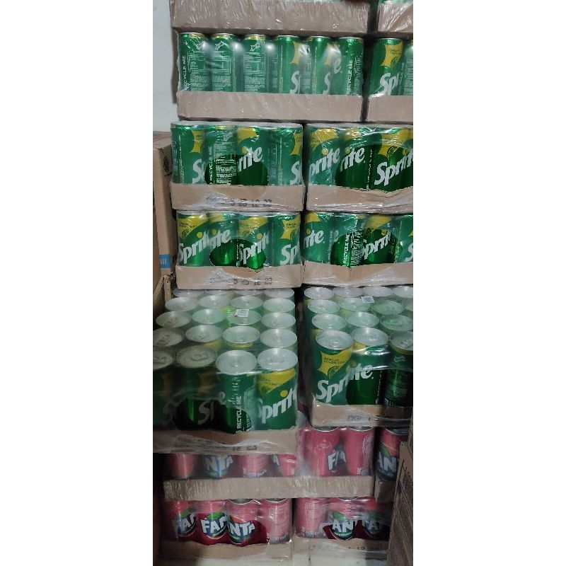 

sprite fanta kaleng 250ml