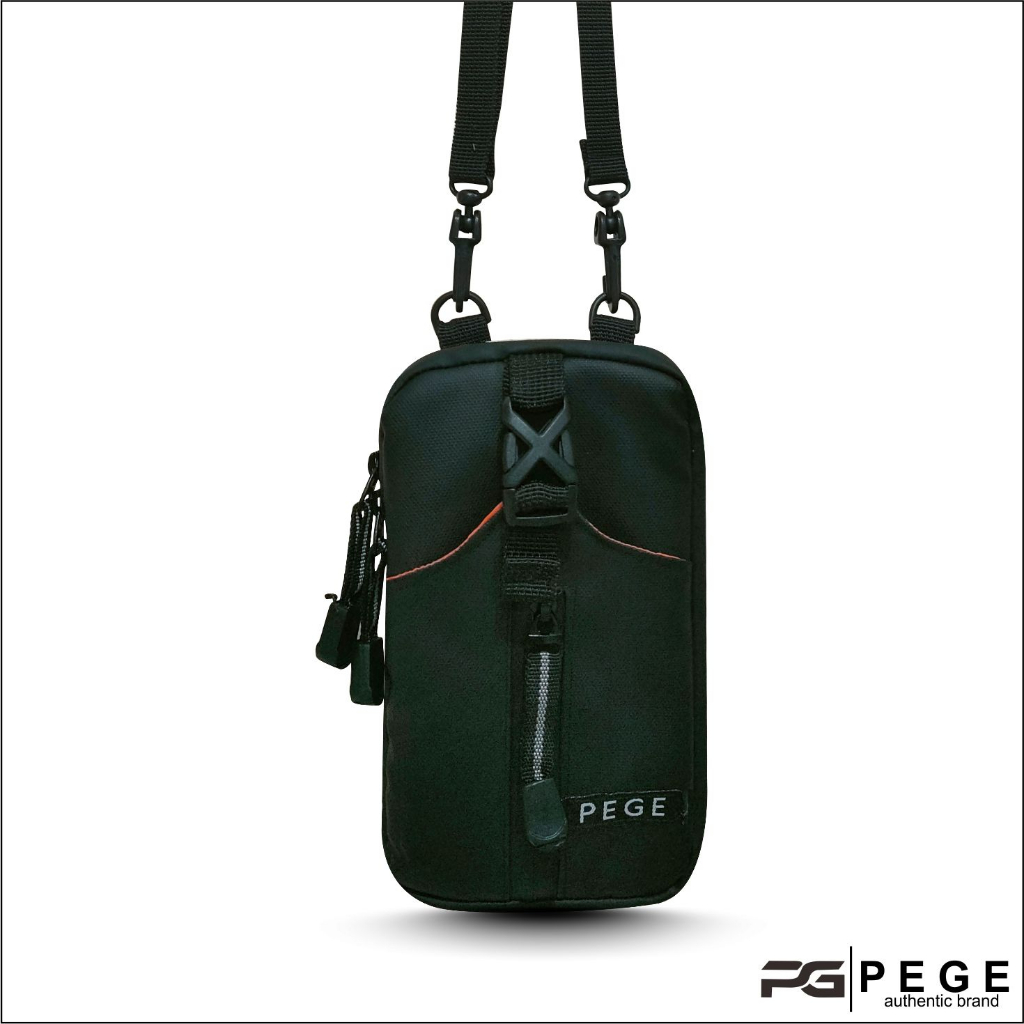 Slingpouch PEGE Chavo Anti Air Waterproof Untuk Tas HP Model Slempang Kecil Bahan BIMO - PG 8959