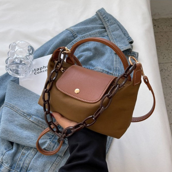 MARDIBAG IMPORT - ZCJ9273 Tas Kanvas Tas Selempang Wanita Import Tas Kecil Cewek Kekinian Tren Keysa