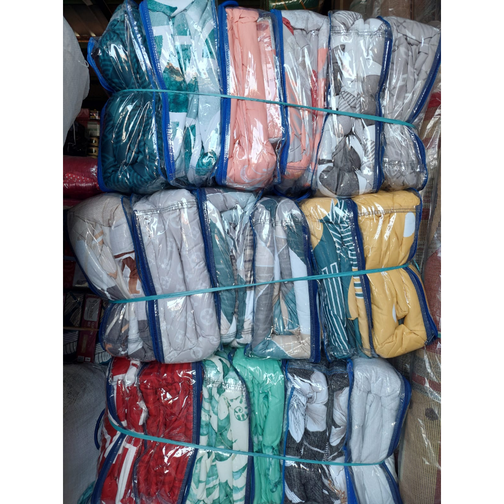 Bed Cover Flat ( Non Rumbai ) Lady rose From Internal Ukuran 180 x 200 dan 160 x 200