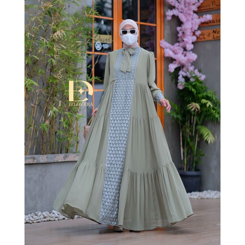 DAYANA DRESS BY DLOVERA original. dress pesta, dress raya