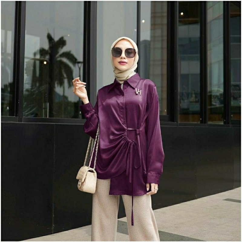 Silk Blouse by Vanilla Hijab