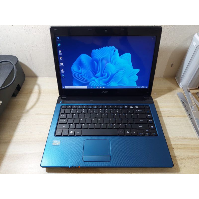 Laptop Acer 4750 RAM 4 GB Intel Core i5-2410M SSD 256 GB