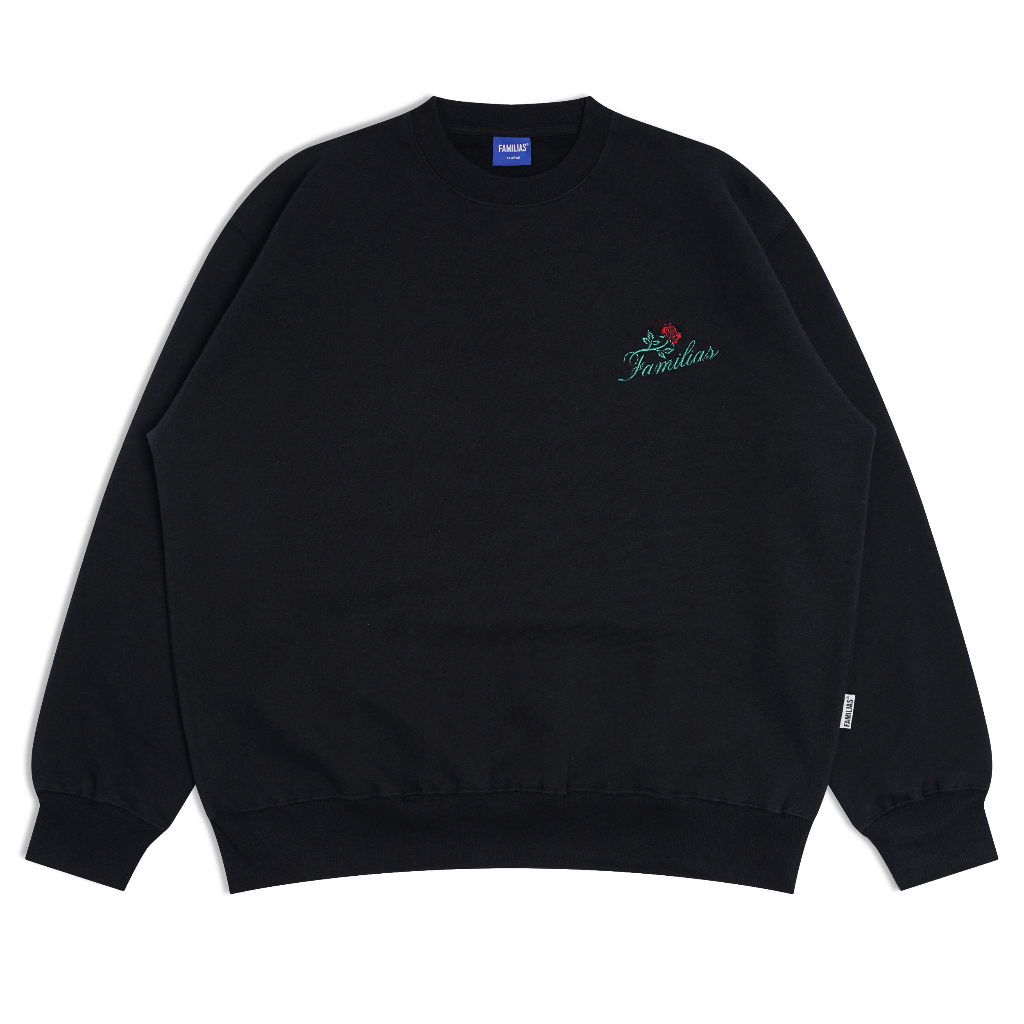 Familias - Black Crewneck - Fure