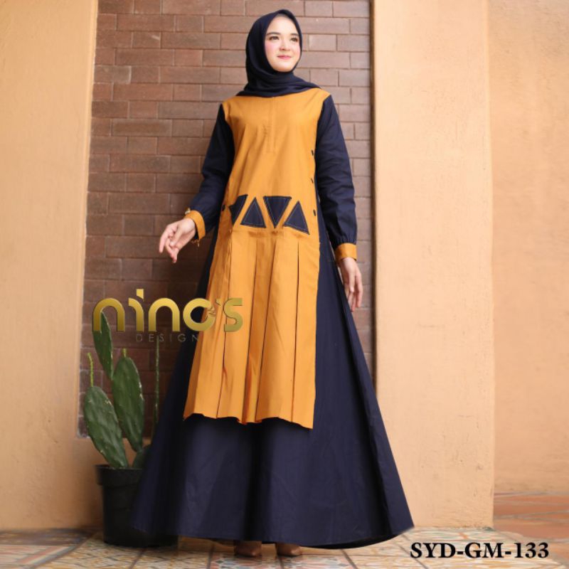 GAMIS TANAH ABANG / GAMIS NINOS DESIGN / AFIFAH DRESS BY ALODY / GAMIS BRANDED / GAMIS LEBARAN TERBA