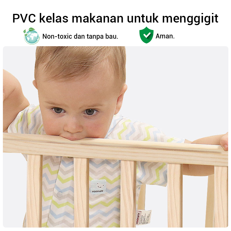 Tempat tidur kayu solid multifungsi Tempat Tidur Bayi/tempat tidur bermain/tempat tidur bayi/boks bayi