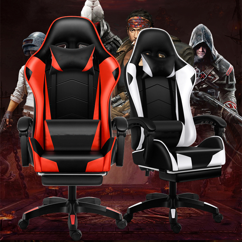 【READY STOCK】Kursi Gaming / Gaming Chair / Kursi Gaming Profesional / Kursi Gaming Santai / Kursi Ergonomis / Kursi Hidrolik