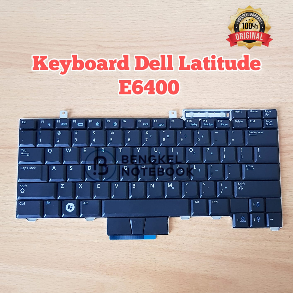 Keyboard  Dell Latitude E5300 E5400 E5410 M2500 M4200 E6400 E6410 No Pointer Ada Klik kanan kiri