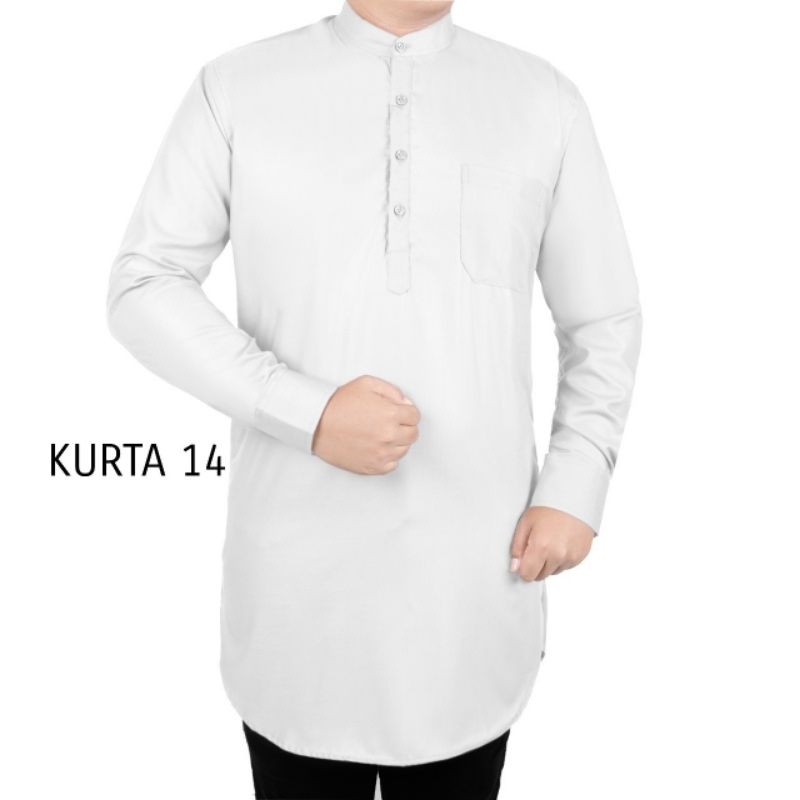 kemeja koko kurta slimfit kualitas premium