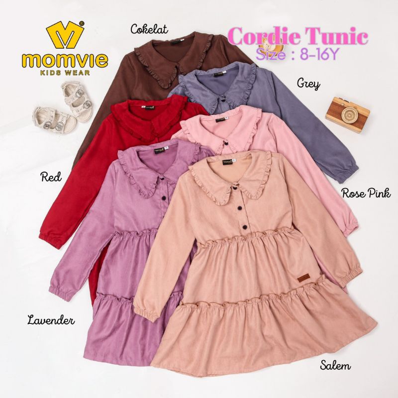 Tunik Dress Blouse lengan panjang premium bagus mewah anak cewek remaja SD SMP santai resmi lebaran 