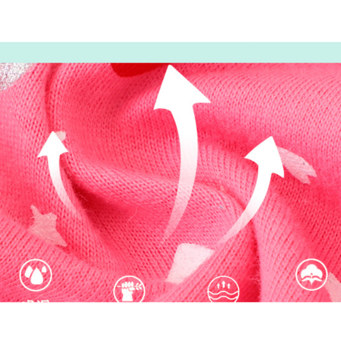 babyfit [3-8thn] dress BURSTING LOVE gaun lengan panjang anak perempuan import ydm-0404