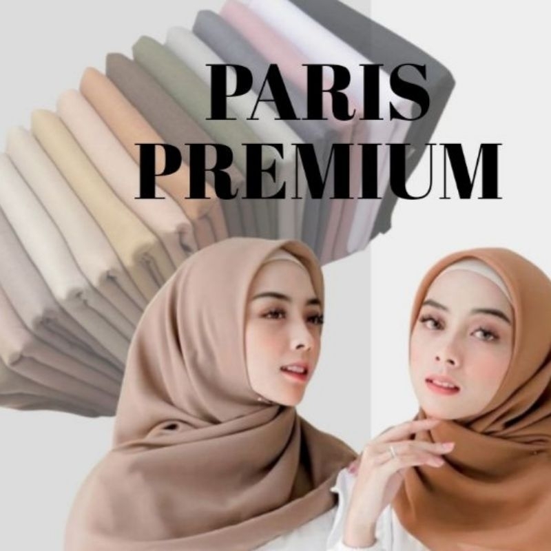 Kerudung Paris Premium Lembut Adem untuk Lebaran