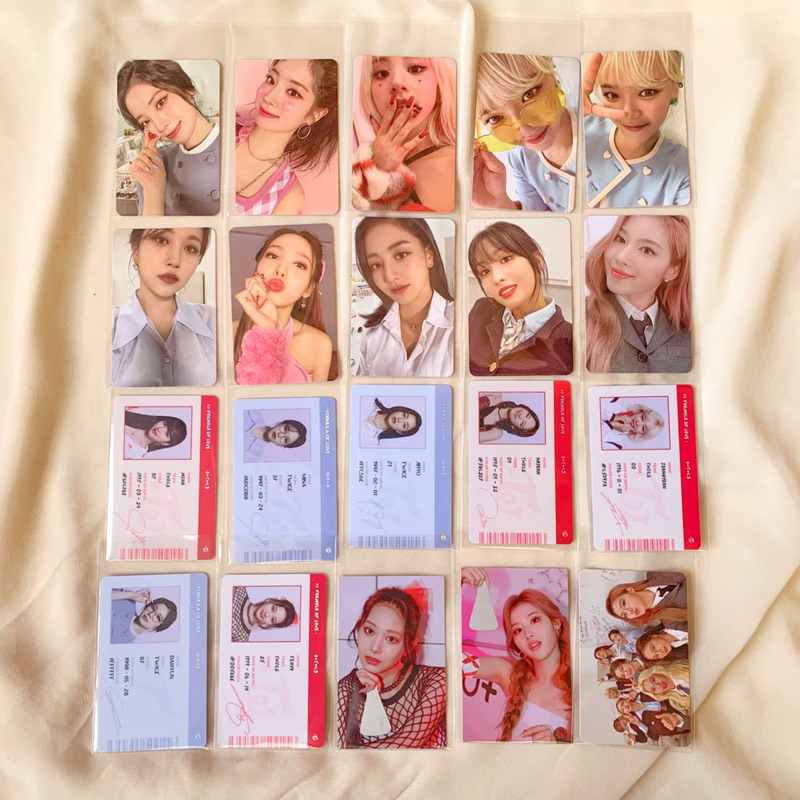 PHOTOCARD TWICE DAHYUN CHAEYOUNG JEONGYEON NAYEON MOMO SANA MINA JIHYO FOL FORMULA OF LOVE