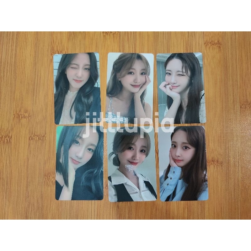 LOVELYZ YOO JIAE JEONG YEIN PHOTOCARD