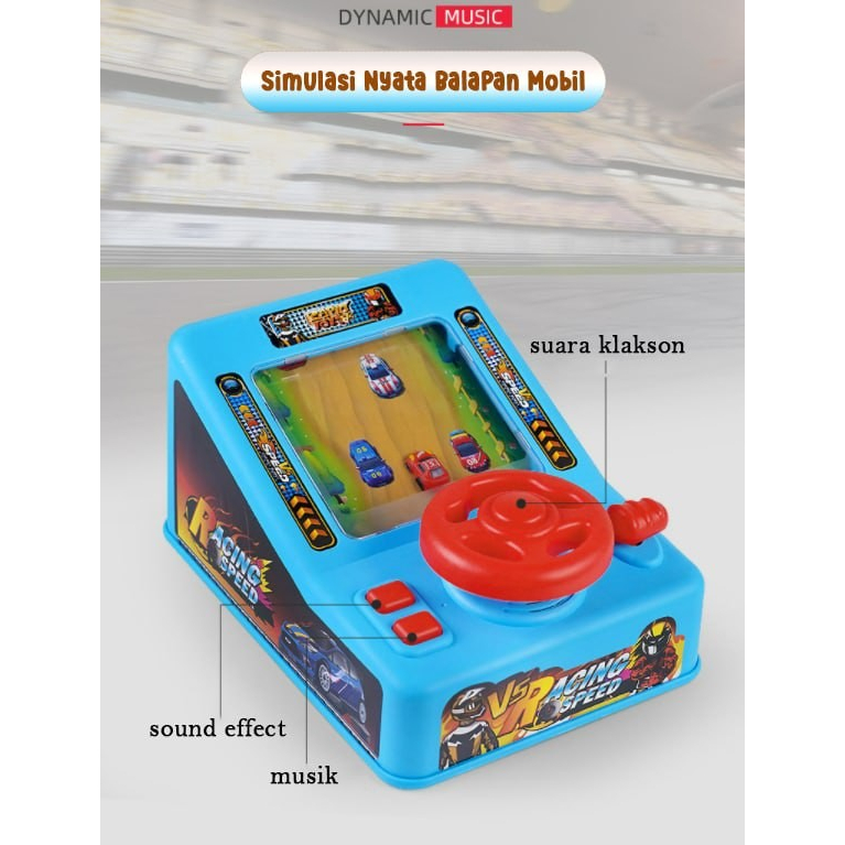 Mainan Anak Racing Speed Car Adventure Machine