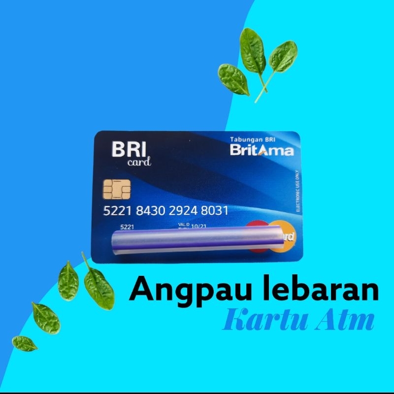 

amplop lebaran kartu ATM