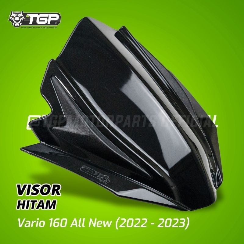 visor vario 160 TGP black piano