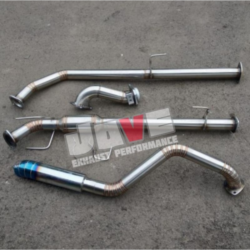 KNALPOT INNOVA DIESEL 2KD FULL SYSTEM