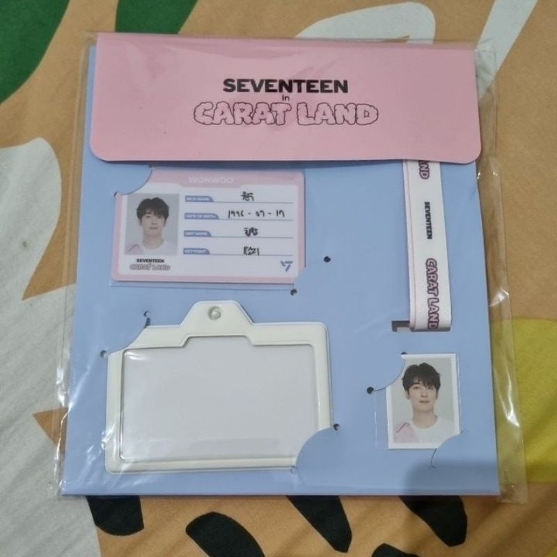 Seventeen Caratland 2023 ID Card Holder Set Wonwoo