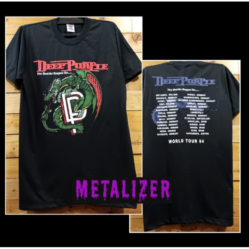 Kaos Musik Metal Rock Band Deep Purple 00124